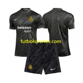Camiseta Inter Milan Portero Niño Tercera Equipación 2024/2025